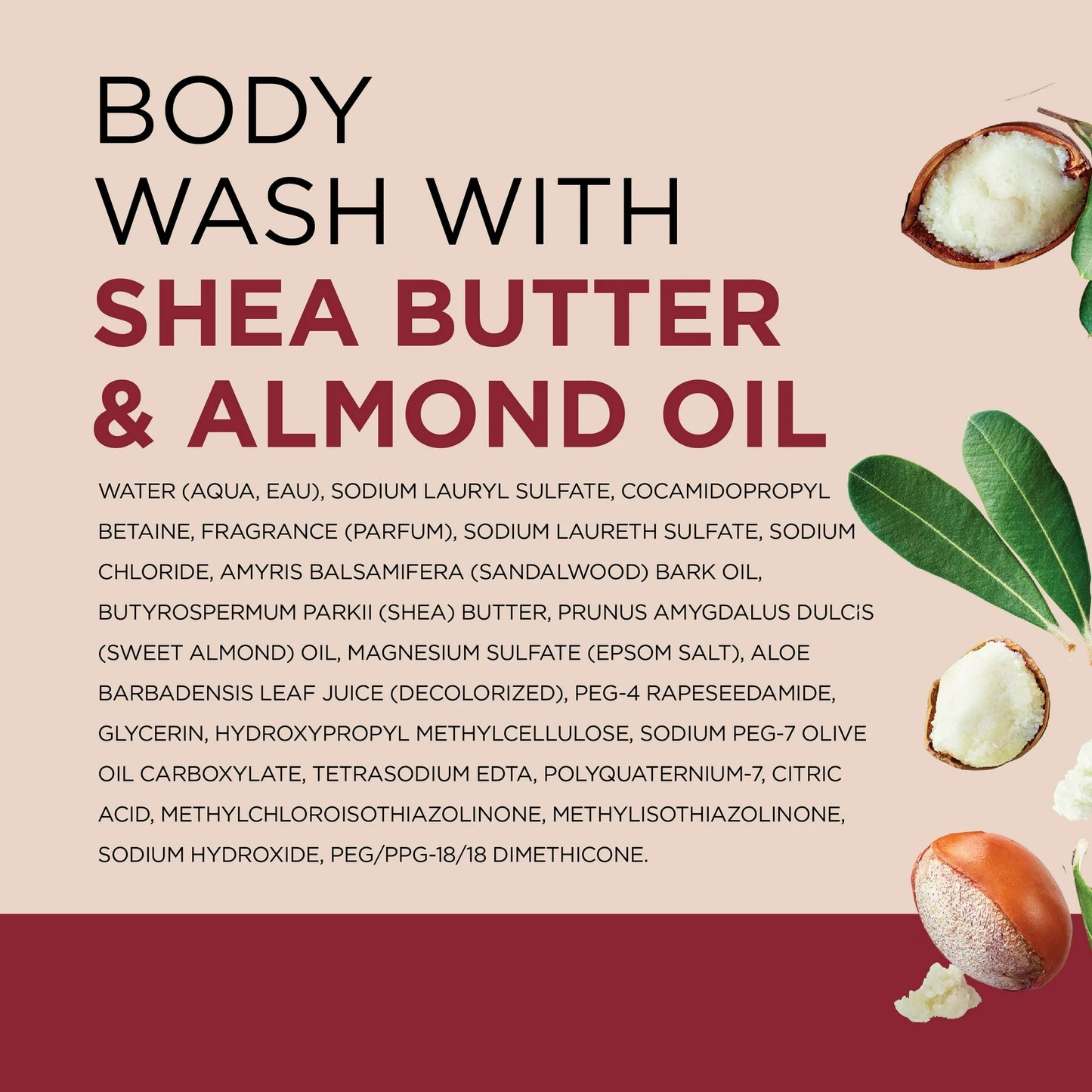 Dr Teal’s Body Wash with Pure Epsom Salt, Shea Butter & Almond, 24 oz