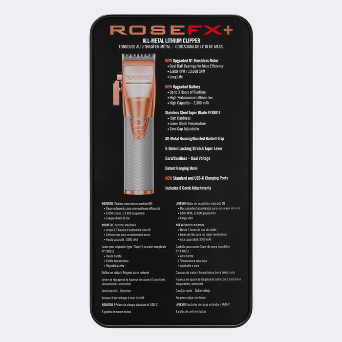ROSEFX+ Metal Lithium Clipper