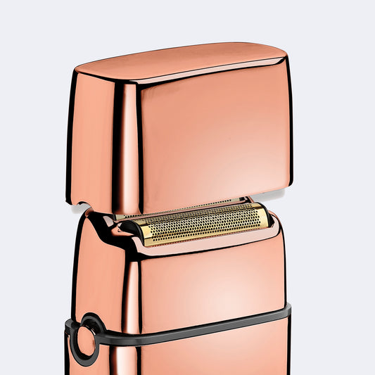 FOILFX02™ Cord/Cordless Metal Double-Foil Shaver (Rose Gold)