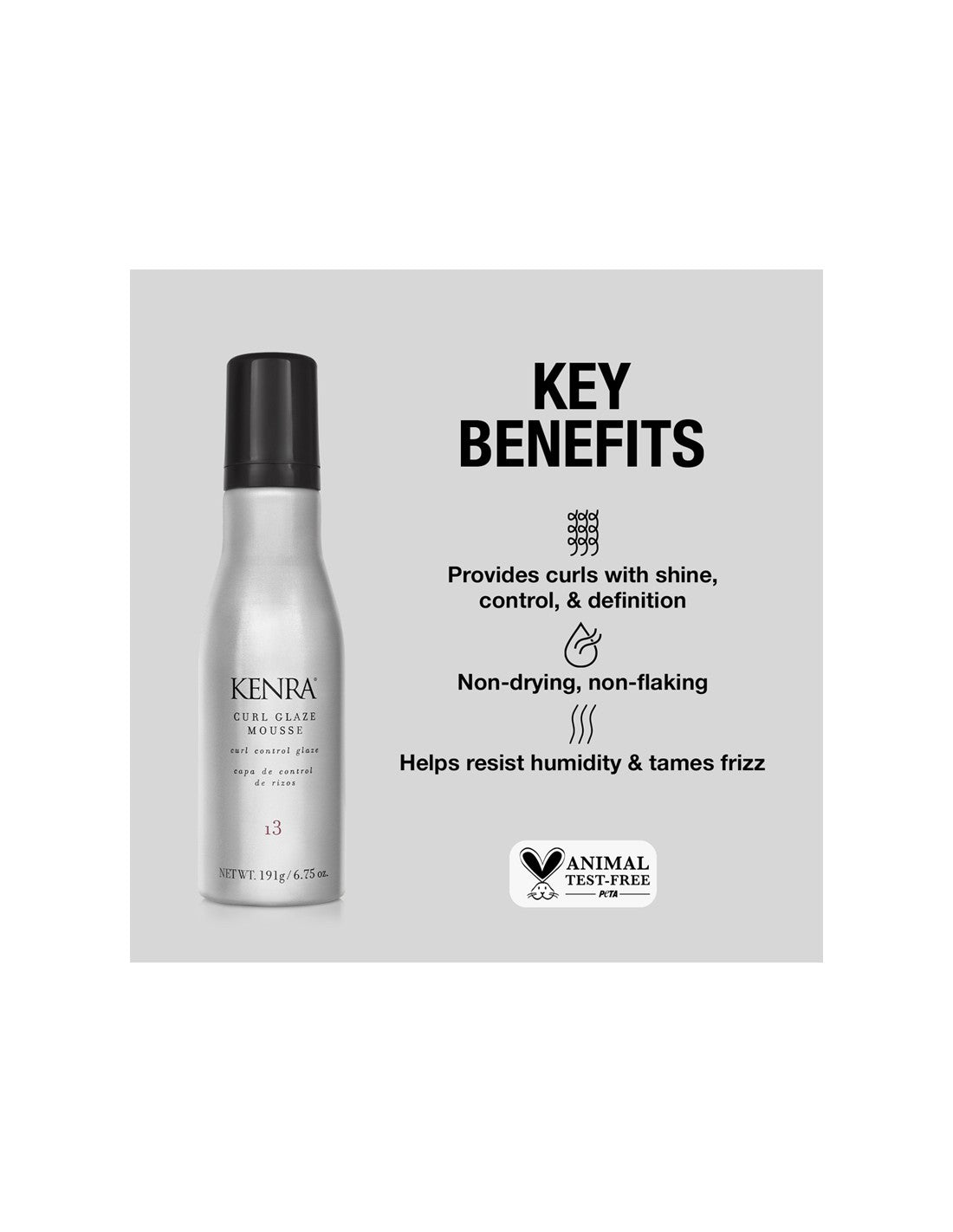 Kenra - Curl Glaze Mousse 13 - 6.75 oz