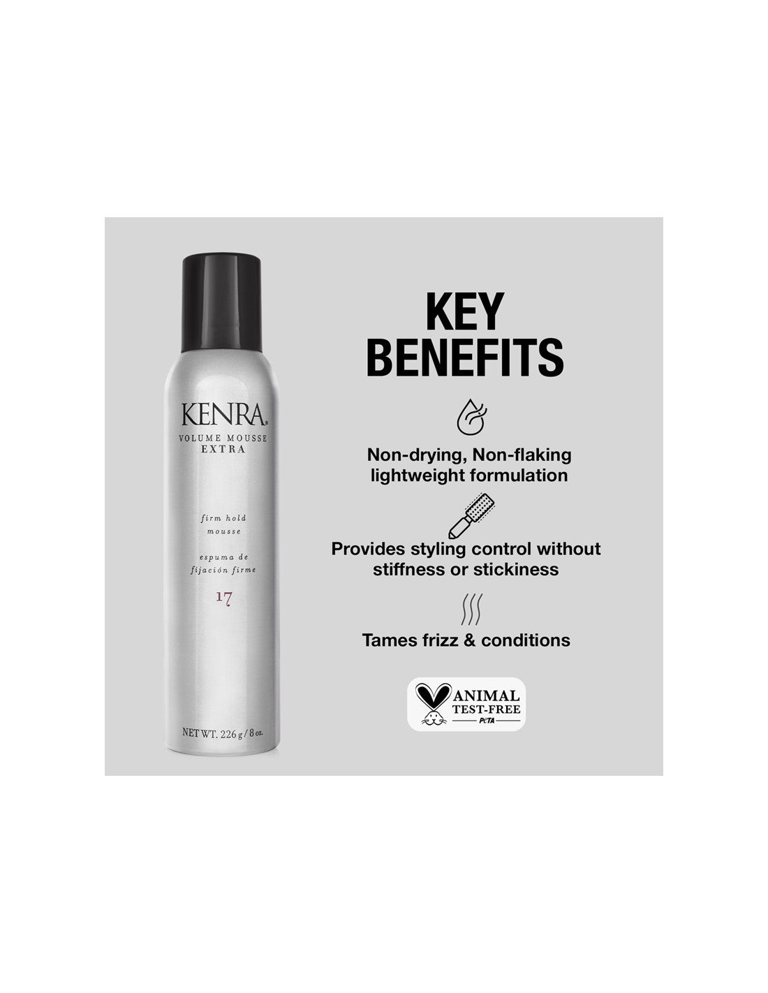 Kenra - Volume Mousse Extra 17 - 8 oz