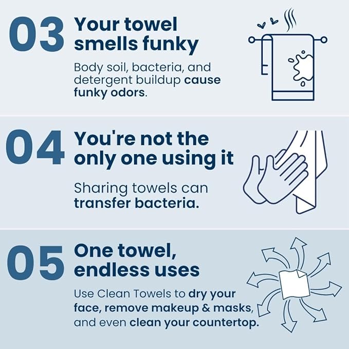 Clean Skin Club Clean Towels XL