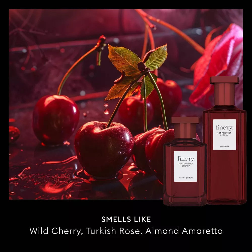Fine'ry Body Mist Fragrance Spray - Not Another Cherry - 5 fl oz
