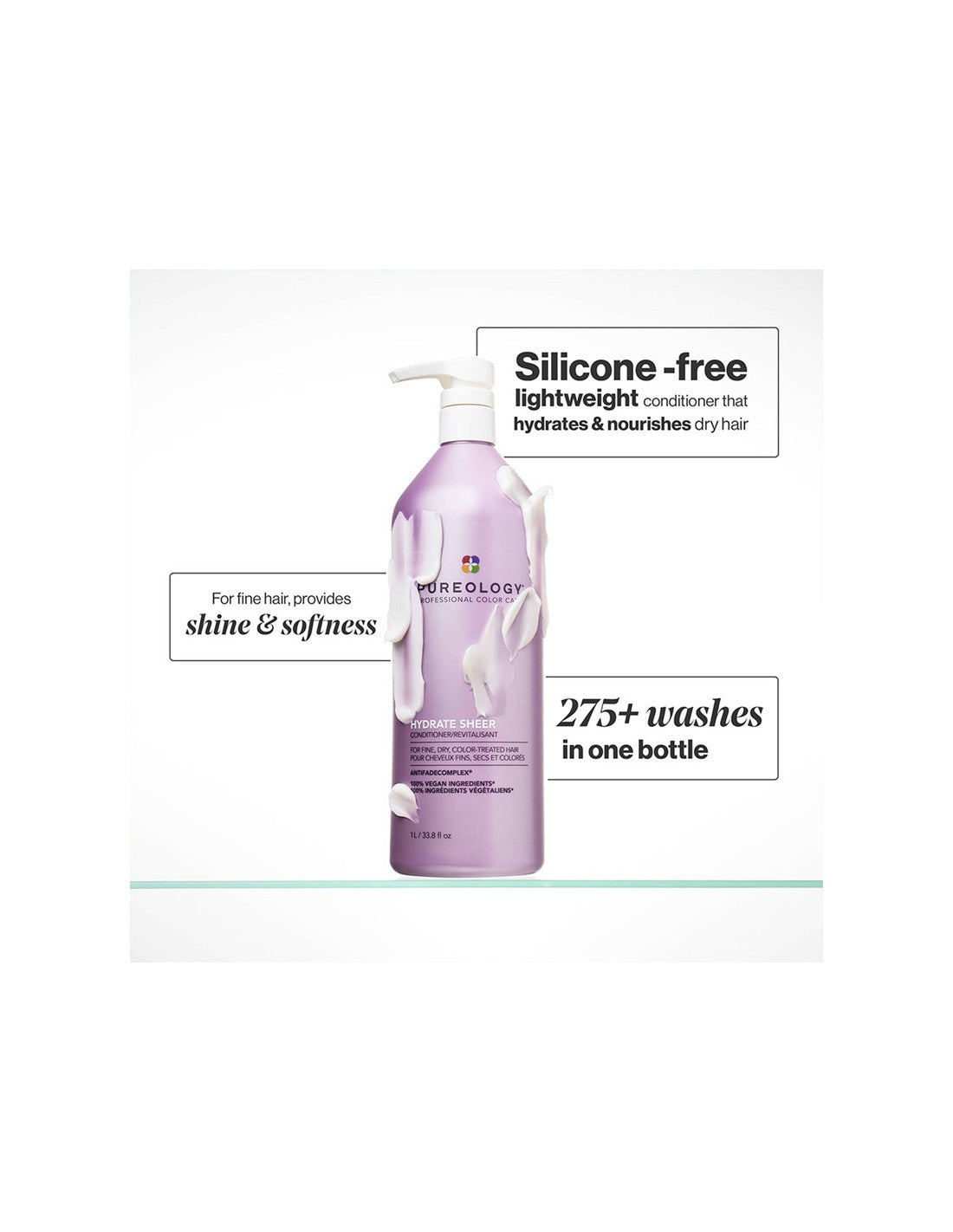 Pureology - Hydrate Sheer - Conditioner - 33.8 oz