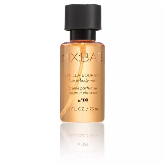 Mixbar Mini Vanilla Bourbon Hair & Body Mist Perfume - 2.5 fl oz